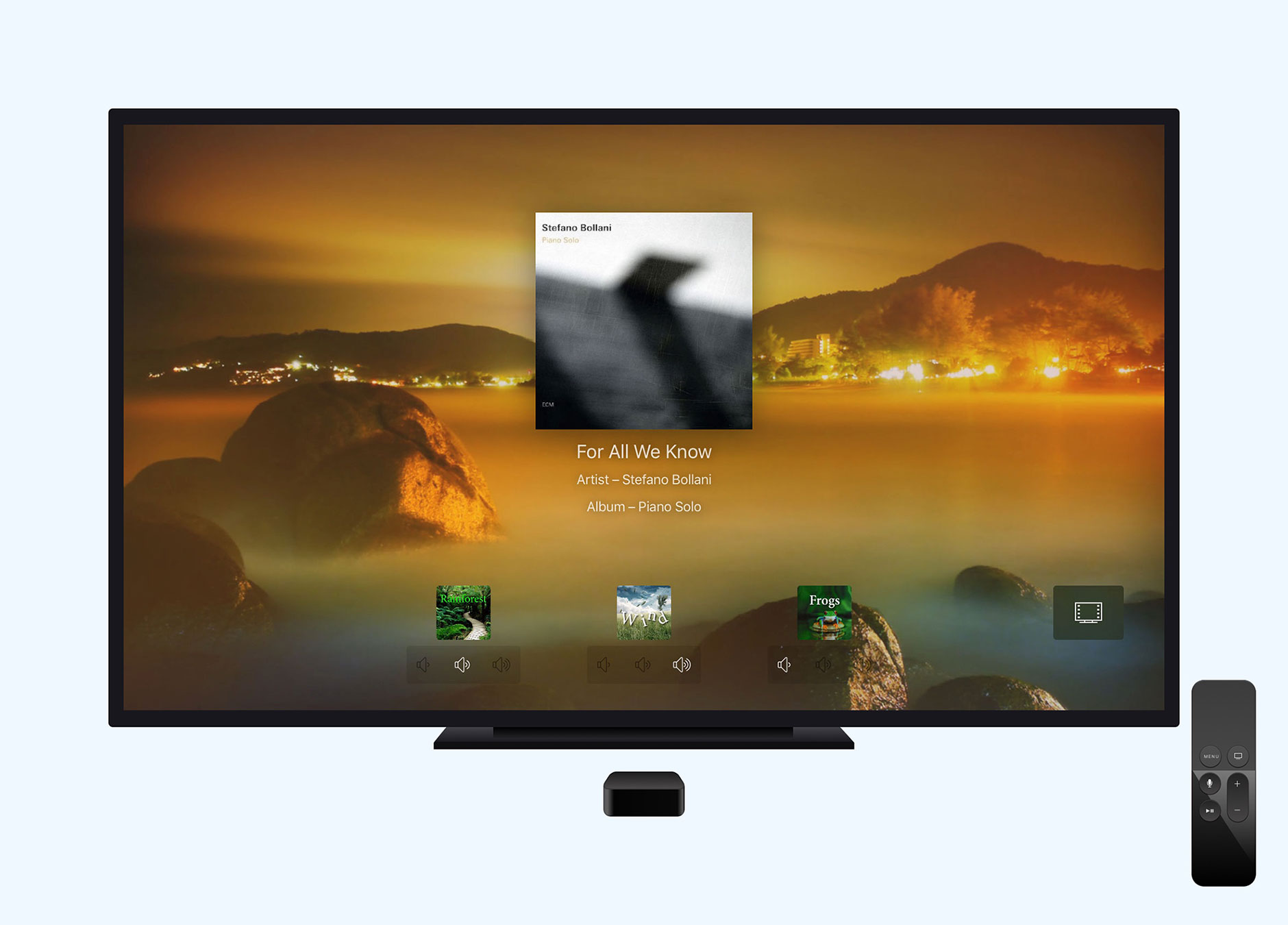 Calm Radio for Apple TV