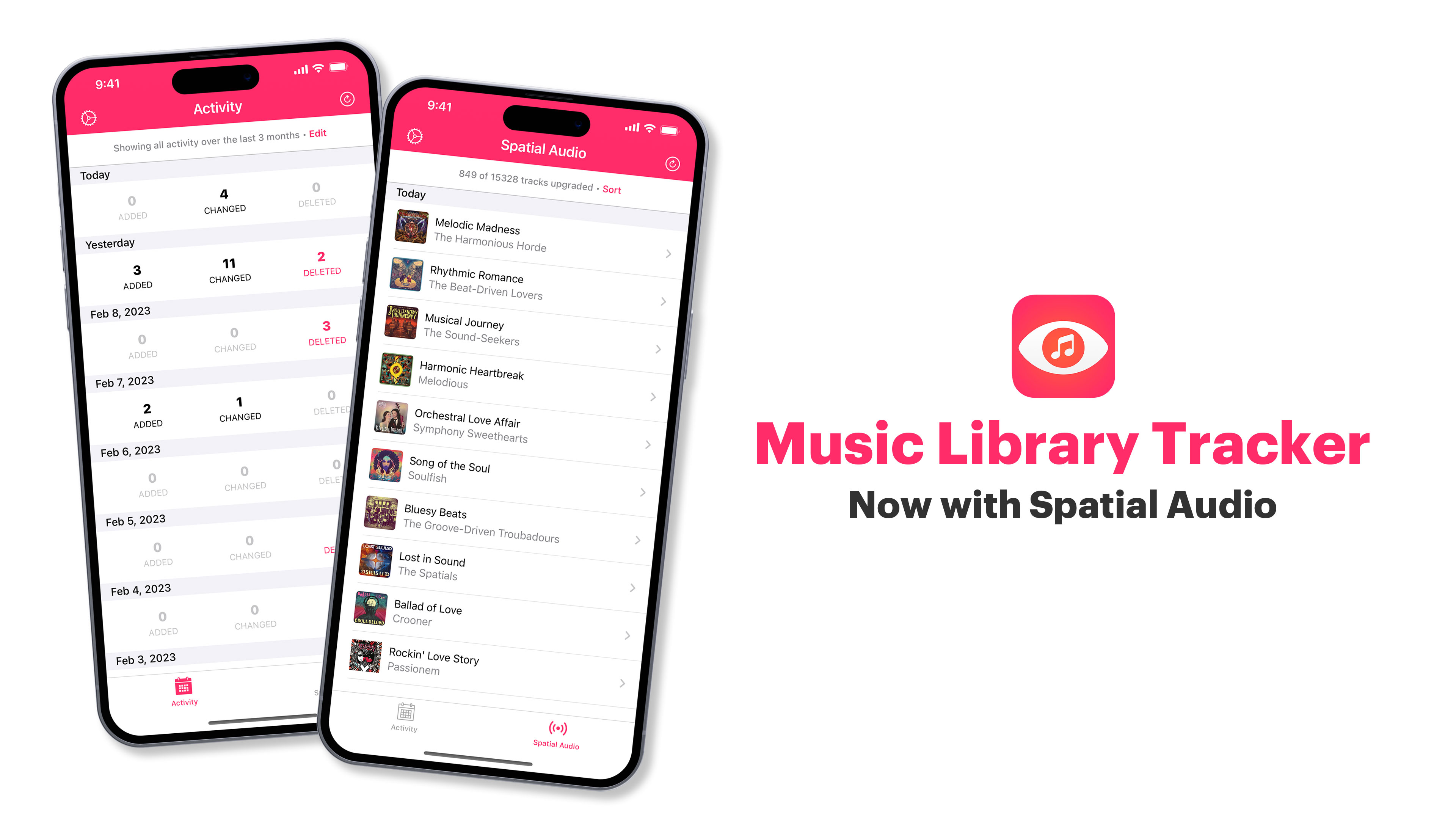 Music Library Tracker, now with Spatial Audio