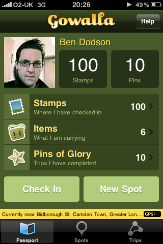 My first 100 stamps!