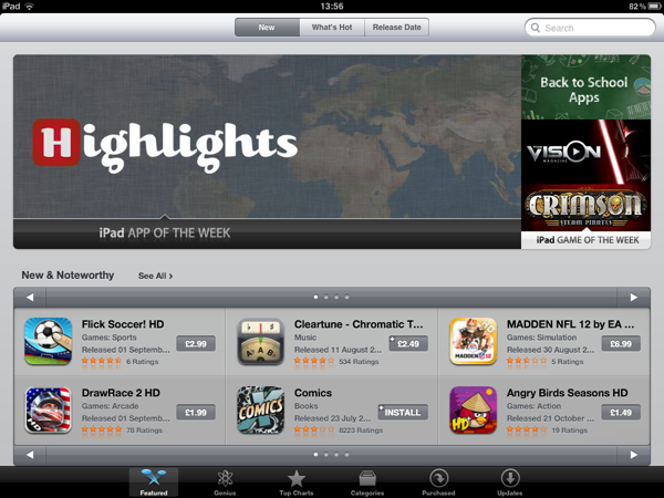 Highlights - iPad App of the Week