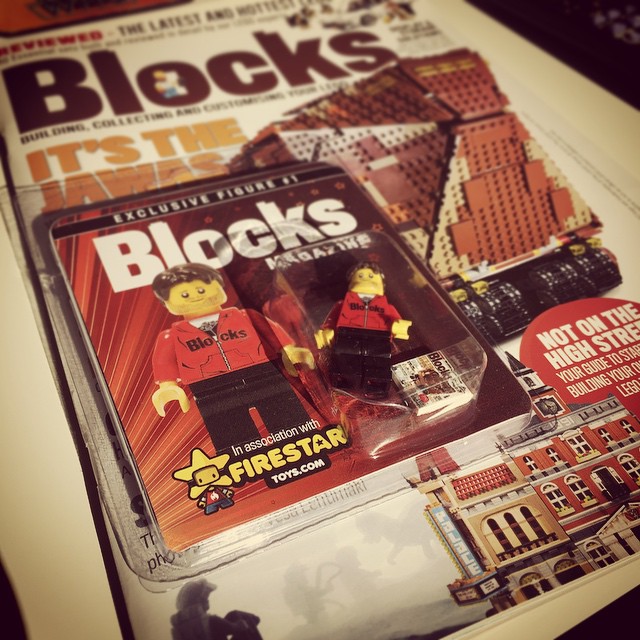 Blocks Magazine Subscription Limited Edition Minifigure