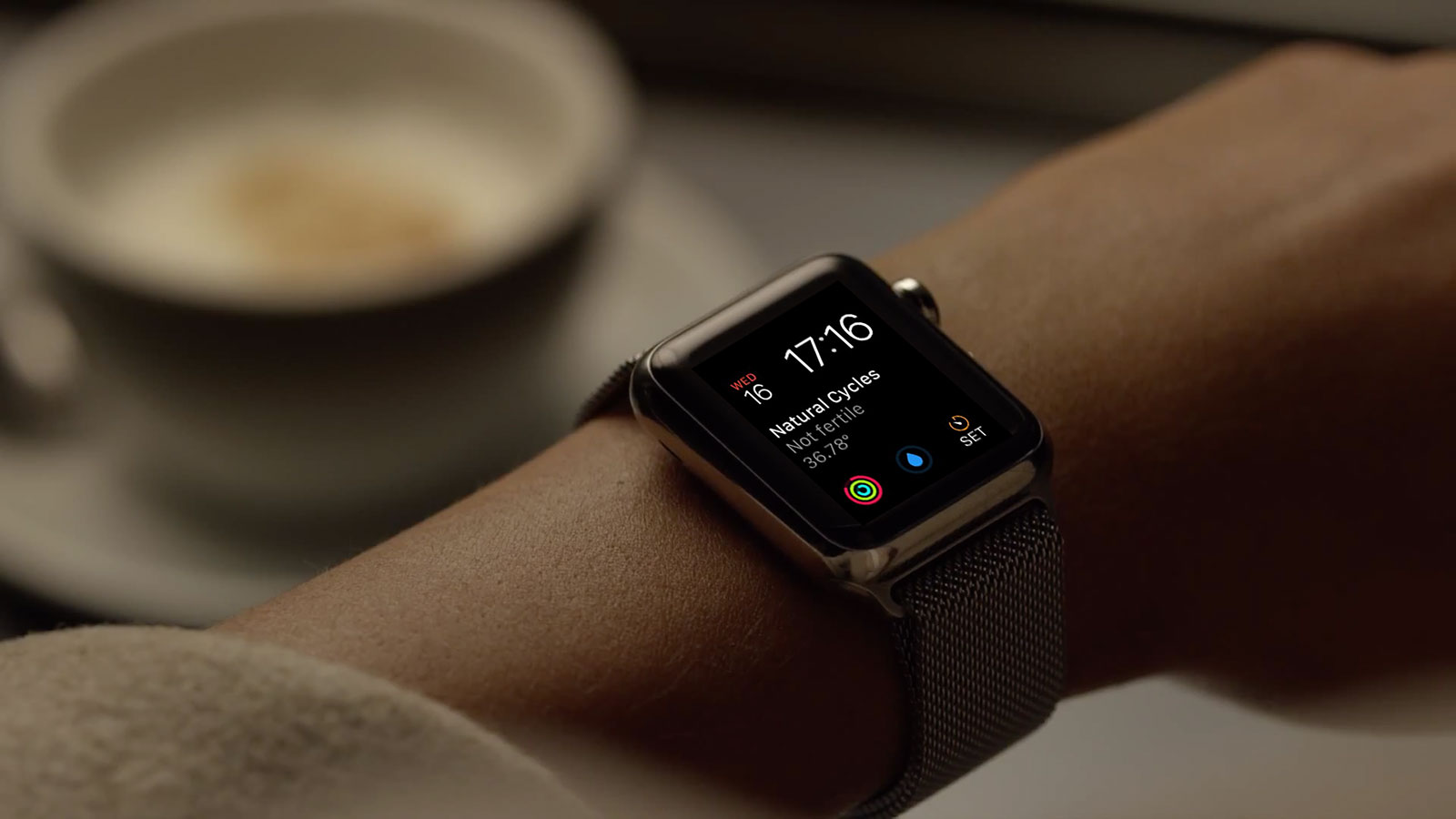 Natural Cycles Apple Watch Complication by Ben Dodson