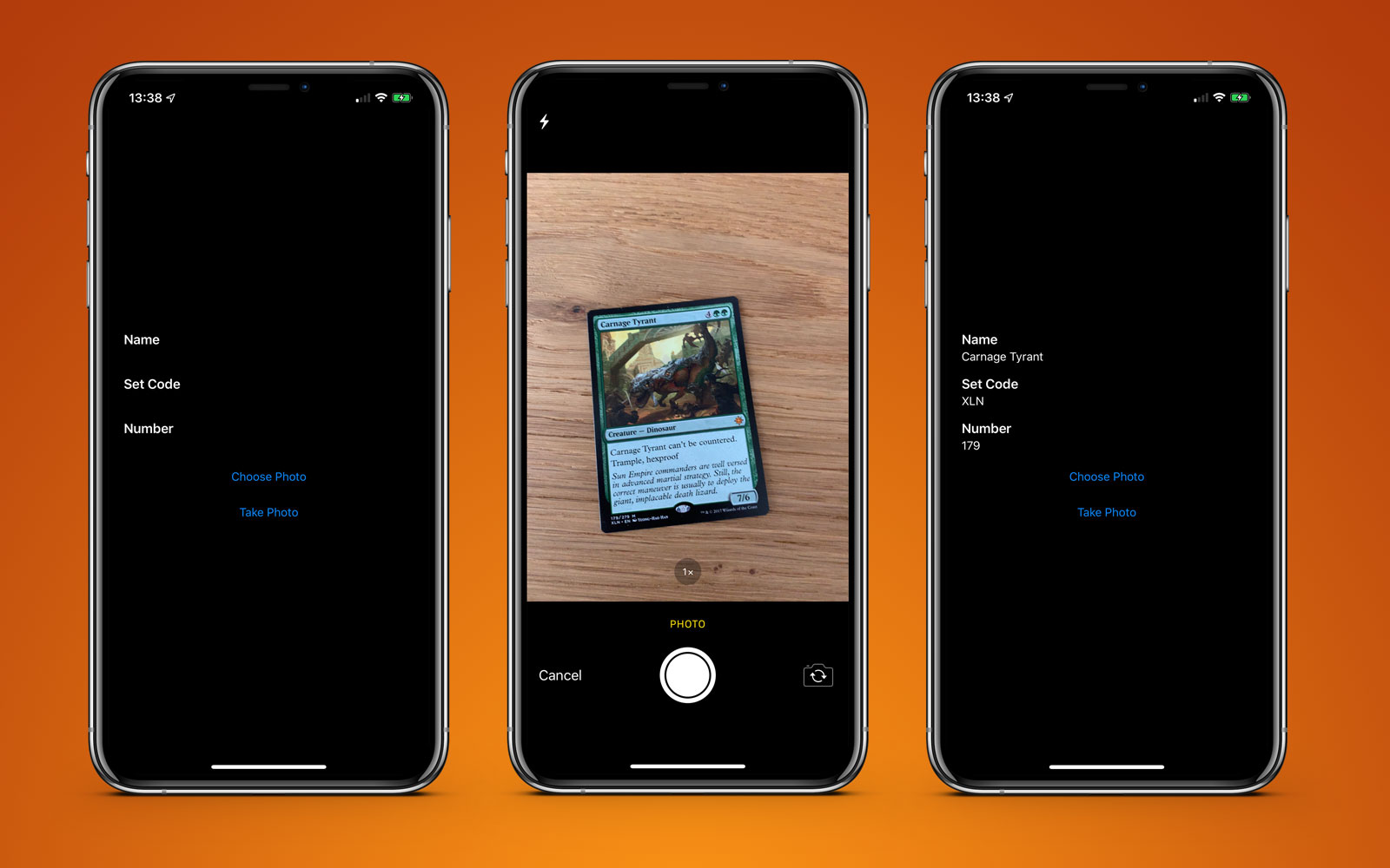 iOS app to detect Magic The Gathering cards with iOS 13 Vision Framework